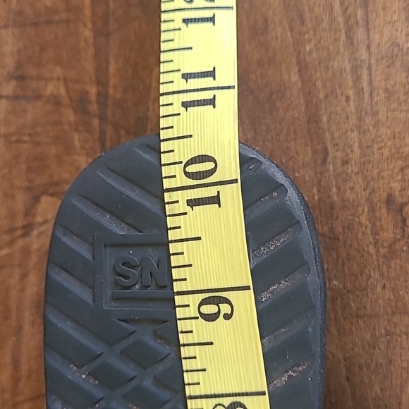 VANS Cayucas Mega Platform Purple/Black Holographic Slider Sandal Women's sz 9 - Picture 12 of 13